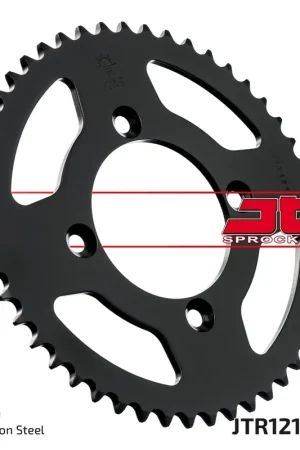 Snelle Levering JT SPROCKETS - REAR STEEL 49T, 420 - Sprockets - Hoge kwaliteit